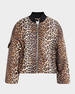 Elie Tahari The Courtney Belted Leopard Coat Neiman Marcus