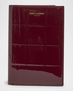 Saint Laurent YSL Monogram Card Case in Patent Leather | Neiman Marcus