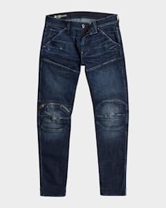 G-STAR RAW Men's 5620 3D Knee-Zip Skinny Jeans | Neiman Marcus