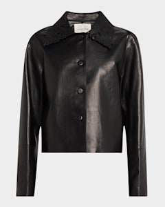 Zadig & Voltaire Liston Leather Jacket | Neiman Marcus