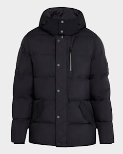 Moose Knuckles Men's Greystone Down Jacket | Neiman Marcus