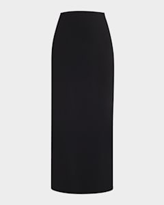 Carolina Herrera Polka-Dot Lace Slit Midi Skirt | Neiman Marcus Carolina Herrera Polka-Dot Lace Slit Midi Skirt | Neiman Marcus