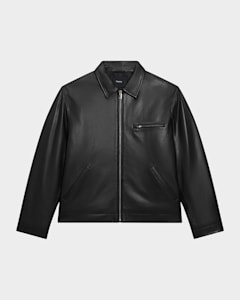 Theory Men's Twill Blouson Jacket | Neiman Marcus