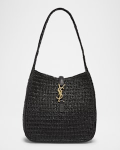 Missoni Small Zig Zag Raffia Hobo Bag | Neiman Marcus