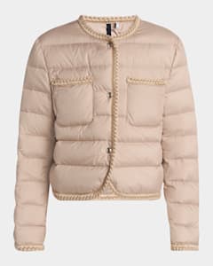 Moncler Hermine Hooded Puffer Jacket | Neiman Marcus Moncler Hermine Hooded Puffer Jacket | Neiman Marcus