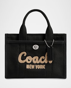 Coach logo tote best sale