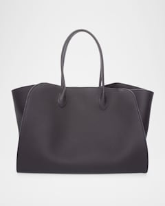 THE ROW N/S Park Tote Medium in Lux Grained Calfksin