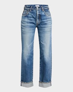 MOUSSY VINTAGE Fairfield Slim Straight Jeans | Neiman Marcus
