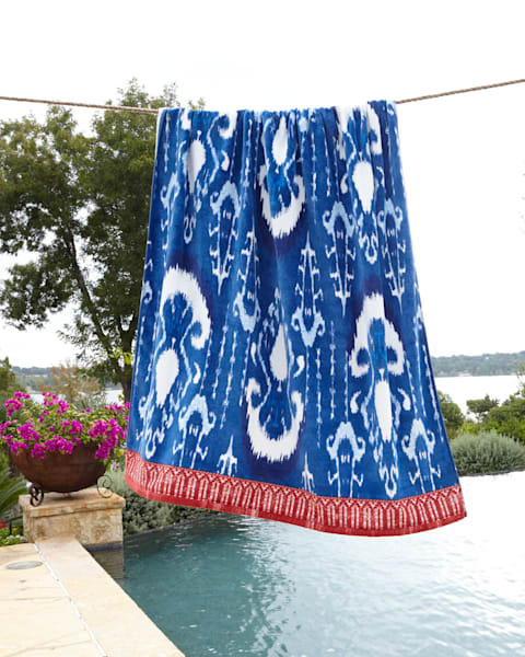 Loewe Anagram Cotton Towel | Neiman Marcus