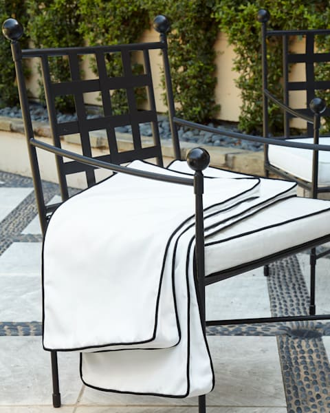 Avery Neoclassical Chaise Replacement Cover