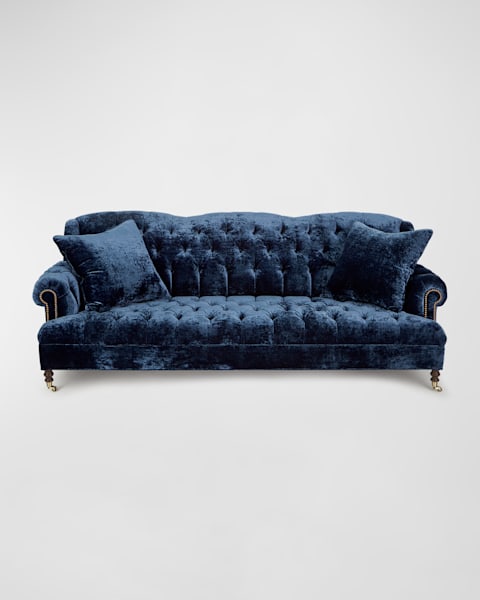 Haute House Kylee Leopard Sofa, 126