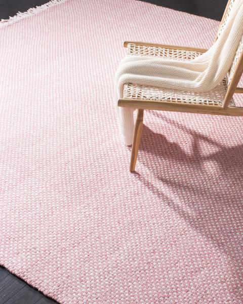 Lauren Ralph Lauren Amalie Pink Hand-Woven Flat Weave Rug, 5' x 8
