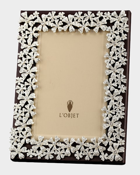 L'Objet Garland Swarovski® Crystal Picture Frame, 8x10