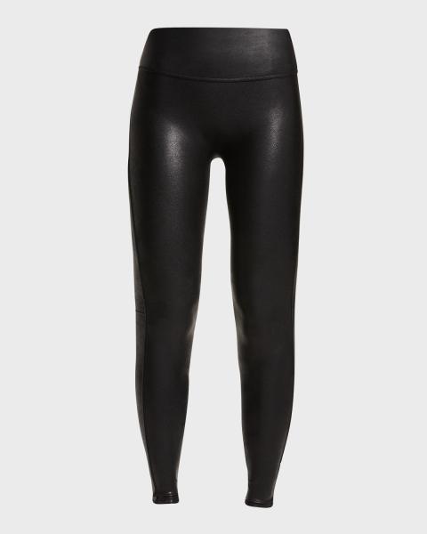 The Row Woolworth Mid-Rise Ankle Leggings | Neiman Marcus