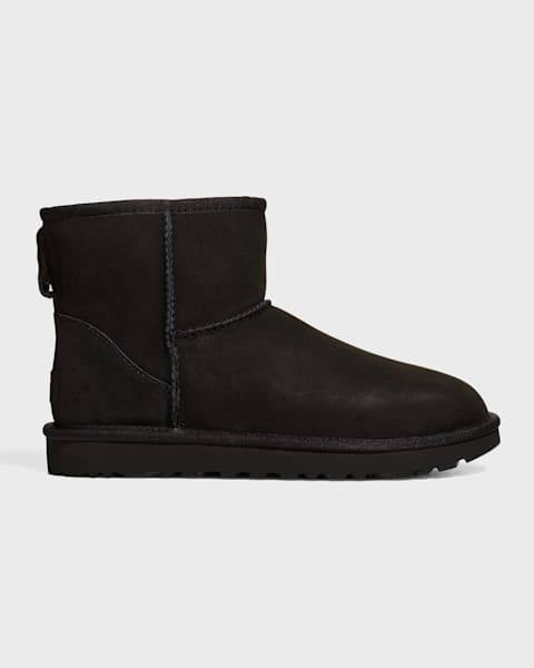 UGG Classic Mini Dipper Cozy Ankle Boots | Neiman Marcus