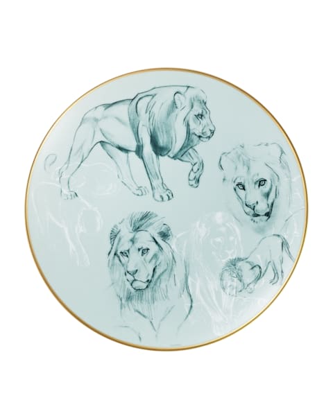Carnets d'Equateur Panther Salad Plate