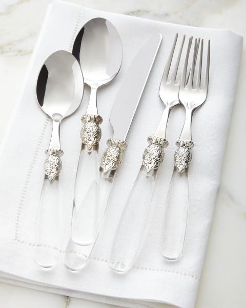 Godinger 92-Piece 20th-Century Baroque Silver-Plated Flatware