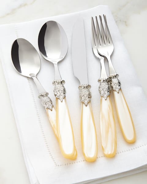 Godinger 92-Piece 20th-Century Baroque Silver-Plated Flatware