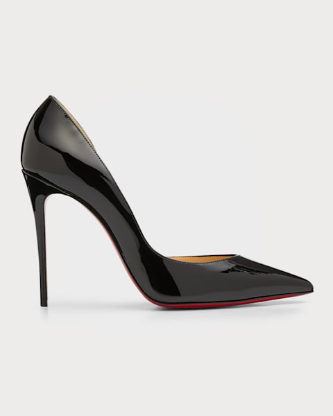 Christian Louboutin Apostrophy Leather Pointed Red-Sole Christian Louboutin Apostrophy Leather Pointed Red-Sole