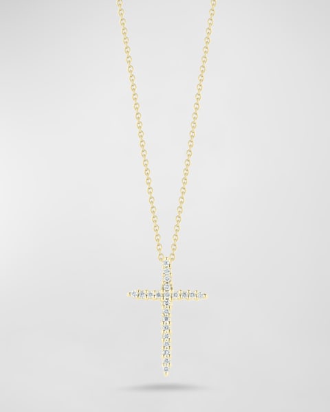 Link Brass Chain Necklace with Initial Charm