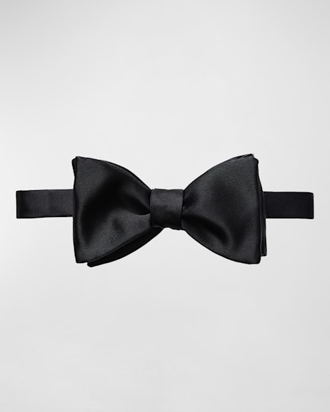 Men's Large Silk Bow Tie