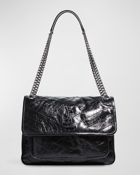 YSL バッグ カサンドラ ショルダーバック（ラフィアマクラメ）OXALIS