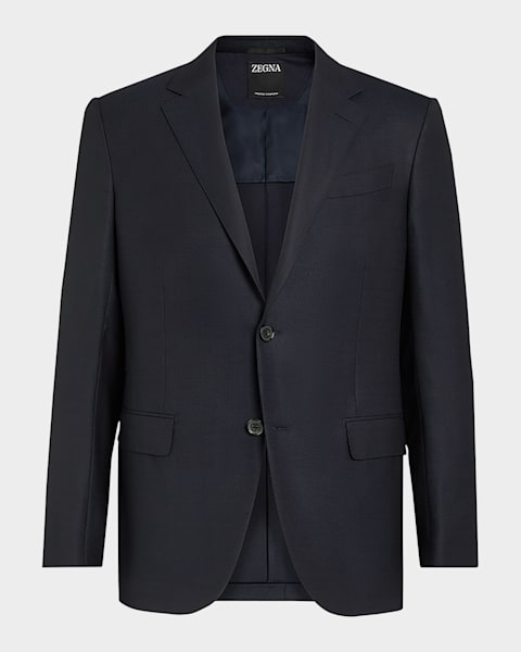 ZEGNA Men's Cashmere and Silk Jacket | Neiman Marcus