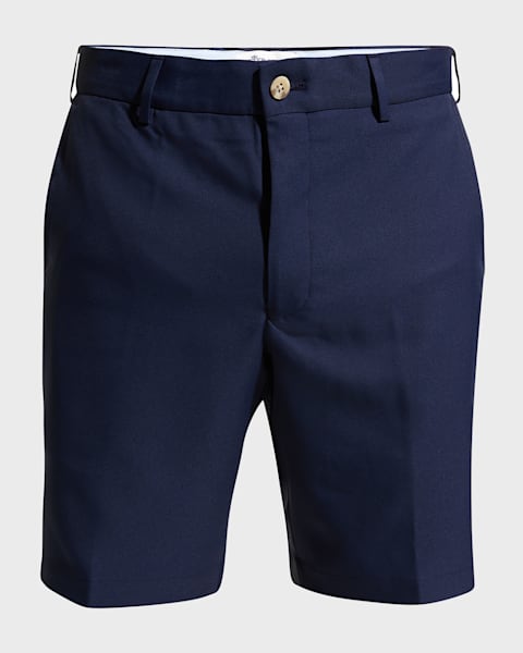 Givenchy Men's Satin Zip-Pocket Shorts | Neiman Marcus