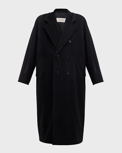 Max Mara Wool-Cashmere Double-Breasted Madame Coat | Neiman