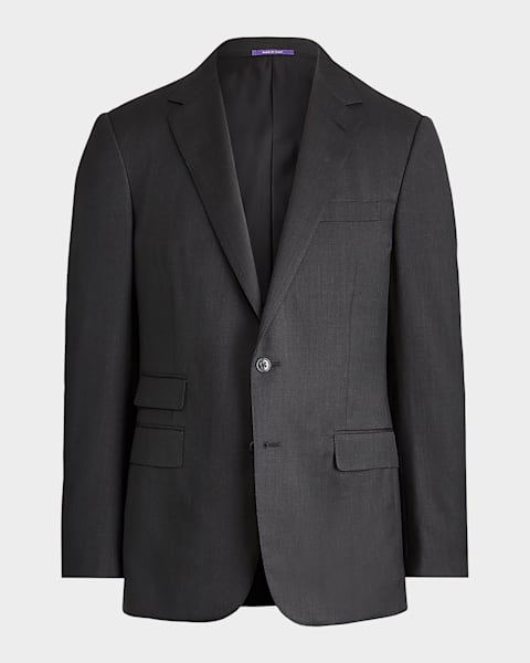 Ralph Lauren Purple Label Men's Gregory Hand-Tailored Wool
