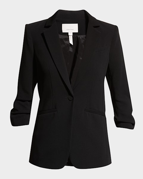 Theory Etiennette Wool Blazer | Neiman Marcus