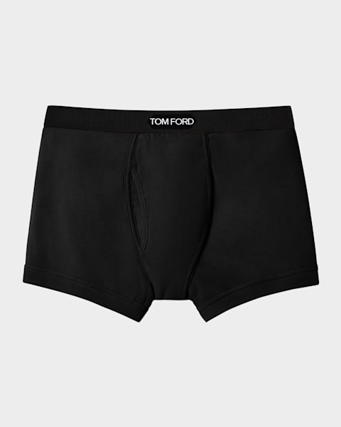 Men's 2-Pack Solid Jersey Boxer Briefs
