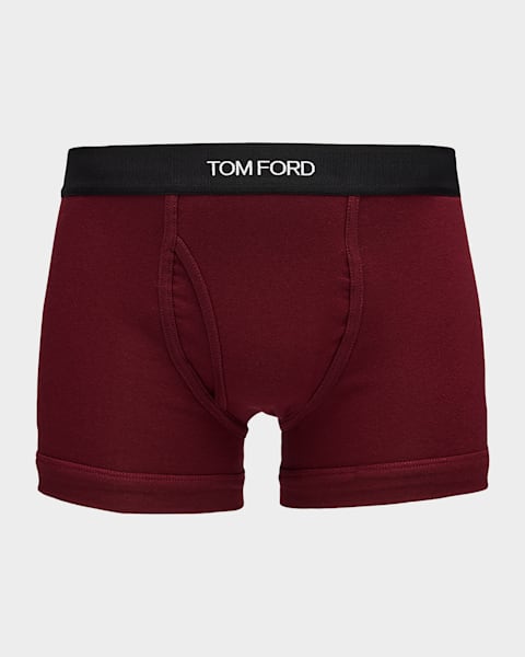 Men's 2-Pack Solid Jersey Boxer Briefs