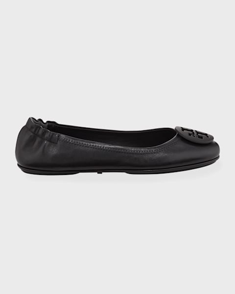 GG Canvas Horsebit Ballerina Flats