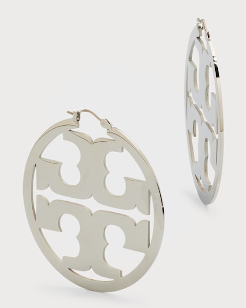 Jacquemus Les Boucles Rond Carre Earrings, Light Gold