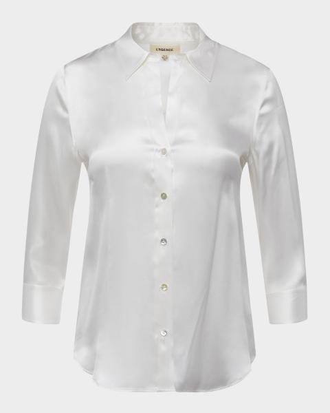 Alice & Olivia Eloise Button Down Blouse