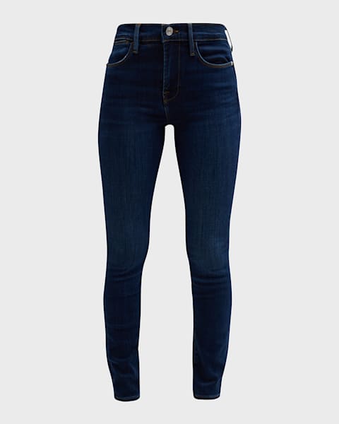 Le High Skinny Outseam Slit Majesty - FRAME