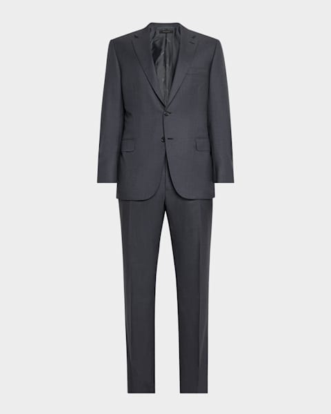 【信頼】 O'Connor Men's FORD TOM Solid Marcus Neiman | Suit Wool スーツ