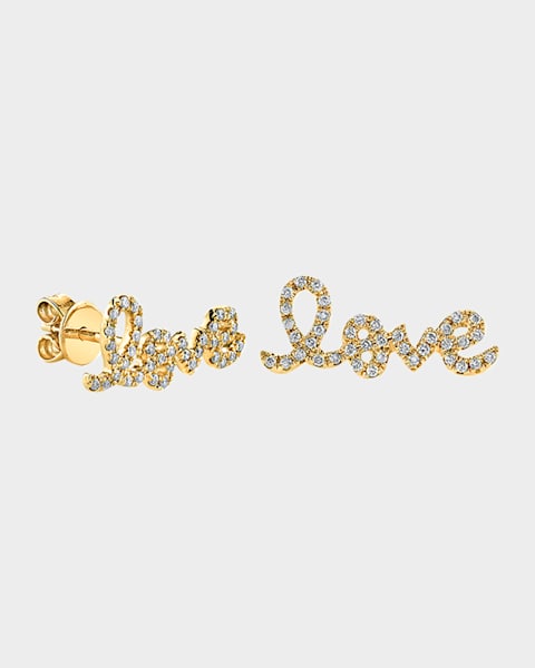 14K Yellow Gold 2.5ct Stud Earrings