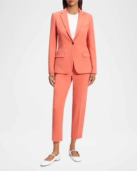 theory Admiral Crepe Relaxed JKT ジャケット00 Admiral Crepe Relaxed Double-Breasted Blazer | Theory