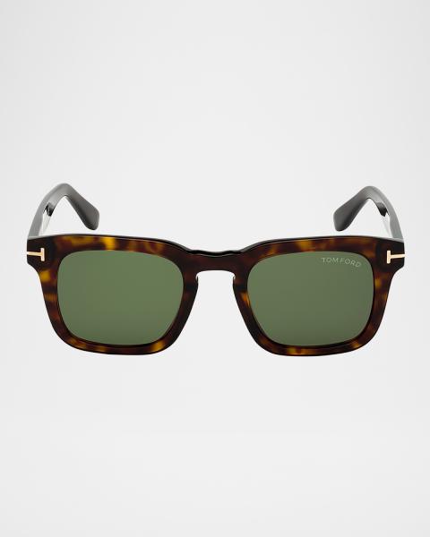 TOM FORD Men's Raoul Gradient Tortoiseshell Aviator Sunglasses