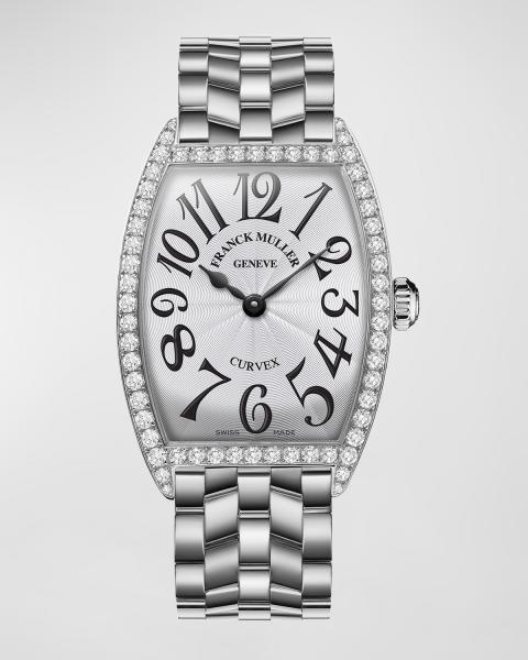 Franck Muller 32mm Stainless Steel Vanguard Color Dreams Diamond
