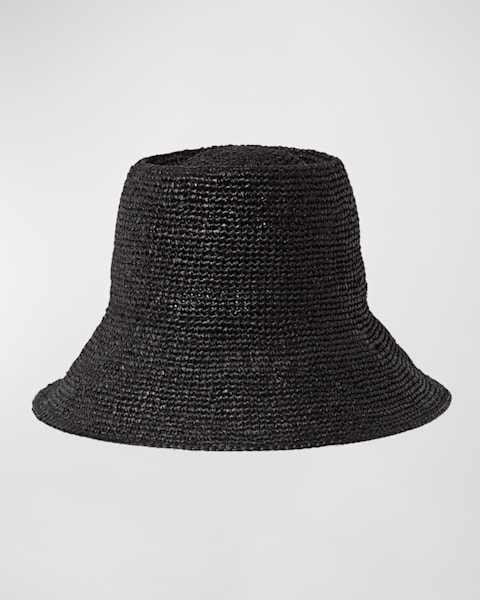 Mirabel Wide-Brim Straw Sun Hat