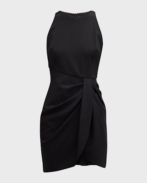 black halo rio blazer mini dress Classic A-line Navy Blue Prom Dress With Split,Simple Evening Dress Fo –  Simplepromdress