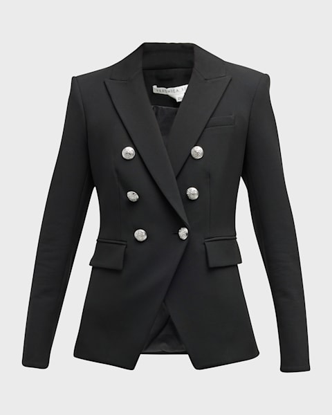 ジャケット GIVENCHY DOUBLE BREASTED JACKET TUXEDO (BW30KW15CT 001) Givenchy Double-Breasted Tuxedo Jacket | Neiman Marcus