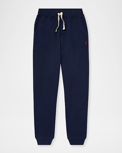 ボトムスその他 Ralph Lauren SS25 JOGGING FLEECE (211935585 015) Polo Ralph Lauren The RL Fleece Logo Jogger Pants | Saks