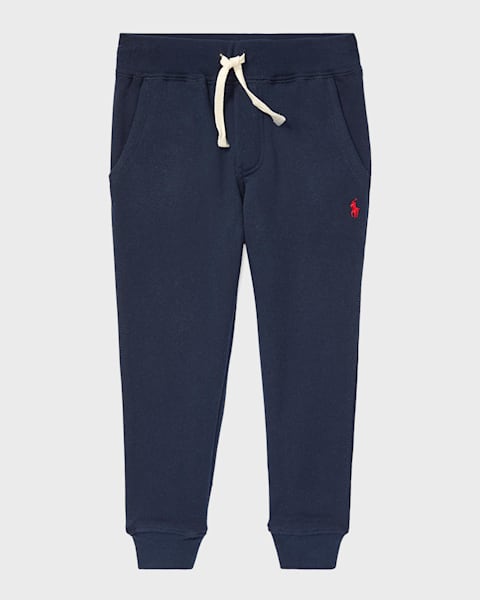 Ralph Lauren Childrenswear Boy's Fleece Jogger Pants, Size 2