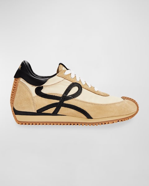 Flow Suede Retro Runner Sneakers