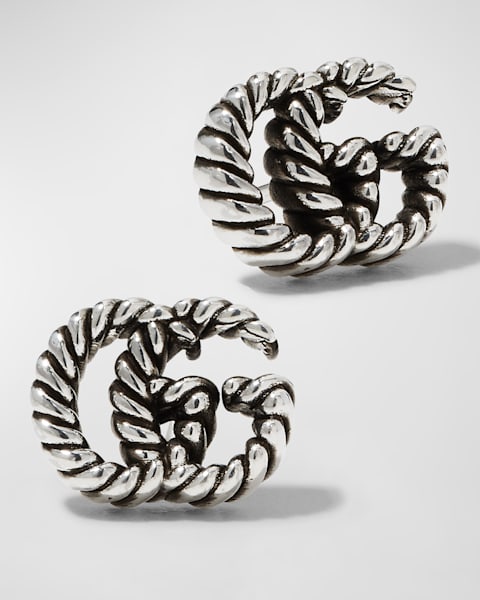 Gucci Interlocking G Stud Earrings | Neiman Marcus