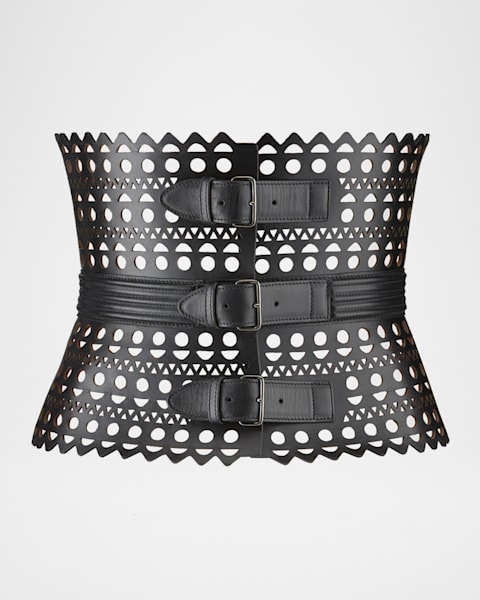 【関税&送料込】Alaia Flex Bustier Be Alaïa | Flex black bustier belt | Savannahs